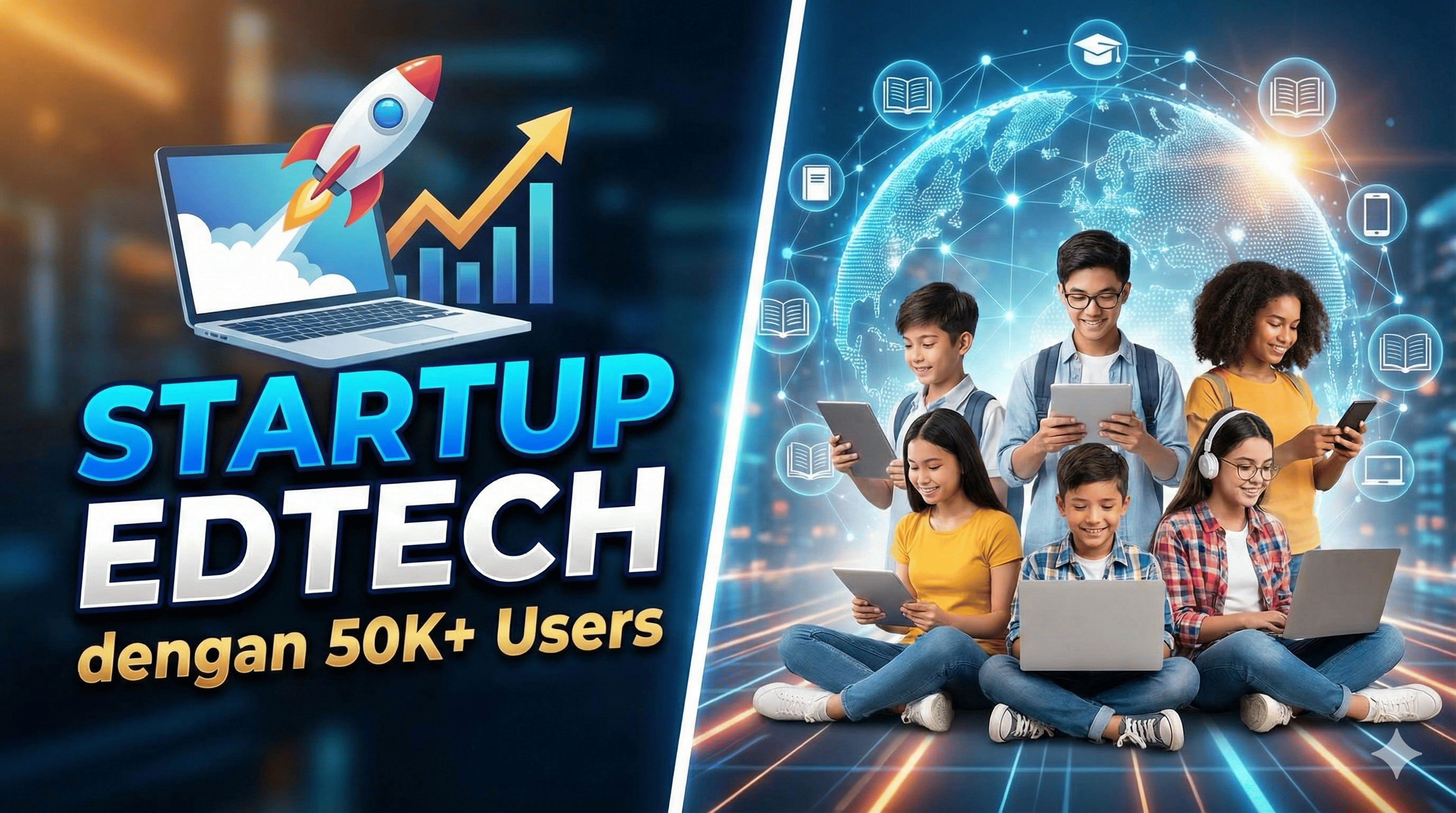 Startup Edtech dengan 50K+ Users
