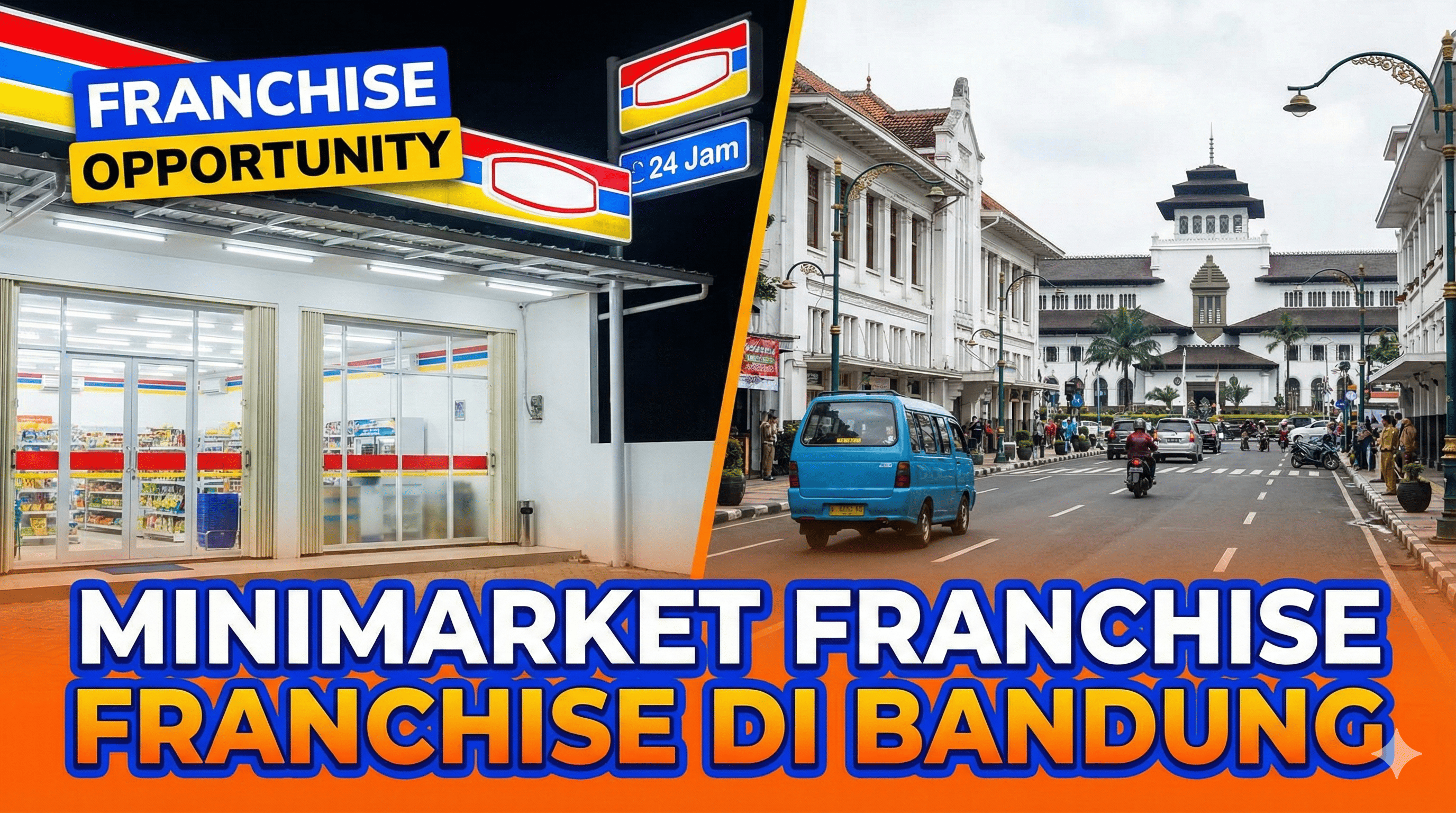 Minimarket Franchise di Bandung